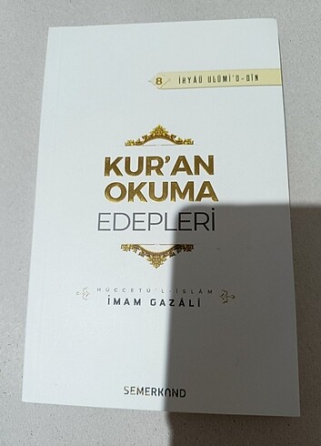 Kur'an Okuma Edepleri İmam Gazali