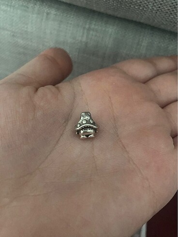 Beden gri Renk Sevimli mantar Pandora charm