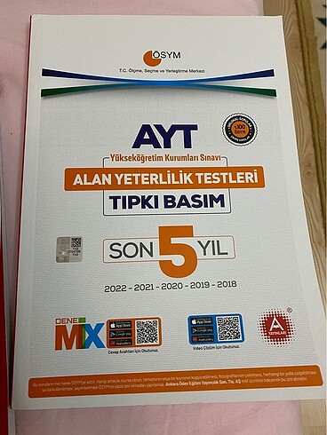 AYT ÇIKMIŞ SORULAR DENEMLERİ