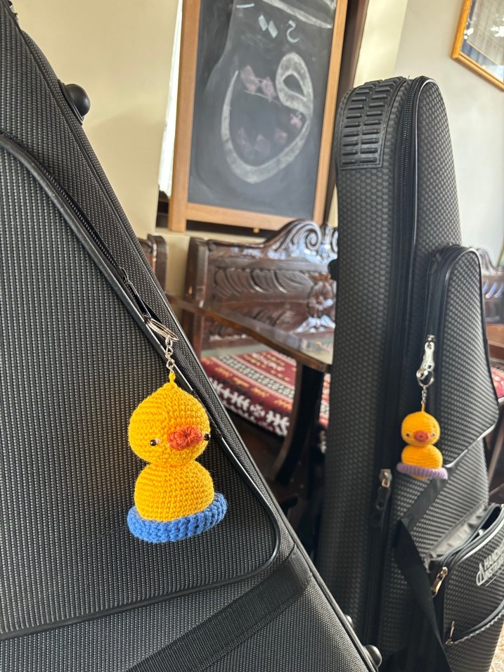 Renkli Püsküllü Rock Punk Anahtarlık - Görsel 2