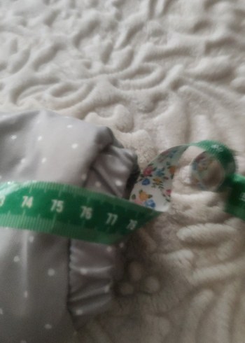 Gri Kürklü Bebek Astronot Tulum - Görsel 11