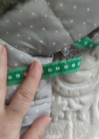 Gri Kürklü Bebek Astronot Tulum - Görsel 9