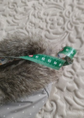 Gri Kürklü Bebek Astronot Tulum - Görsel 10