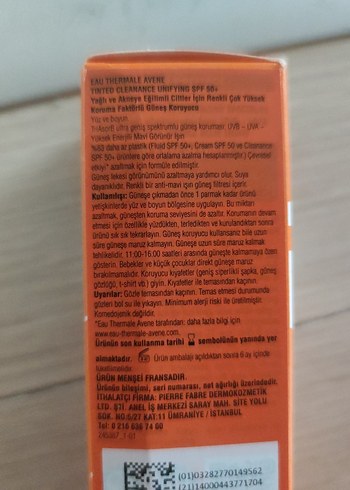 Avène Cleanance Tinted SPF 50+ 50ml - Görsel 3