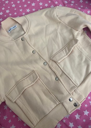Bej ceket - Görsel 3