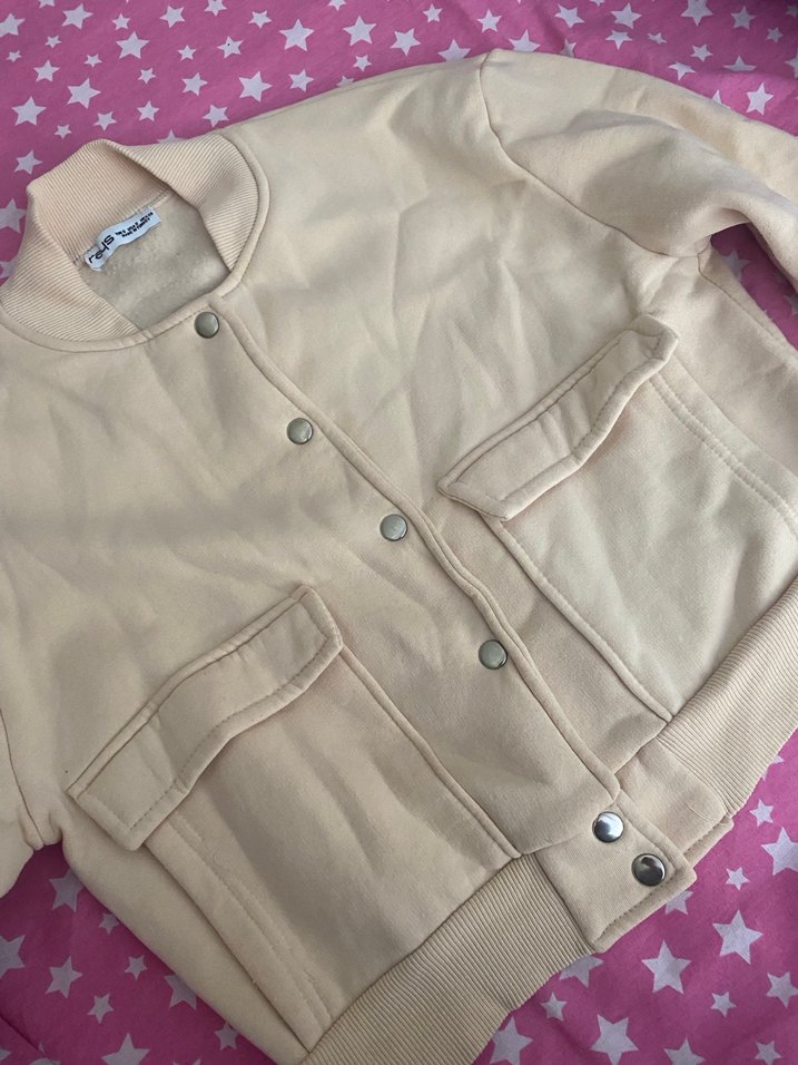 Bej ceket - Görsel 3