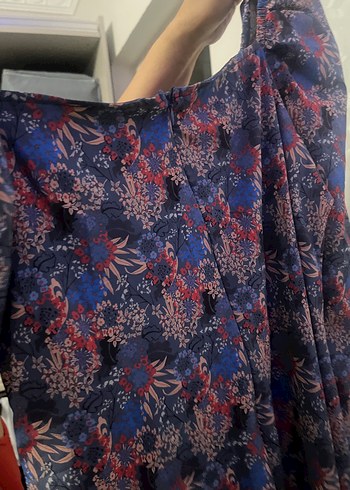 Desenli elbise - Görsel 6