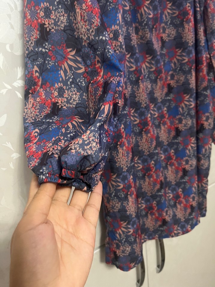 Desenli elbise - Görsel 2