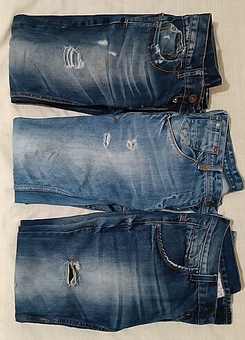 Yırtık Jean pantolon (erkek)