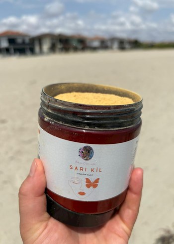 zerdeçallı sarı toz  kil maskesi - Görsel 4