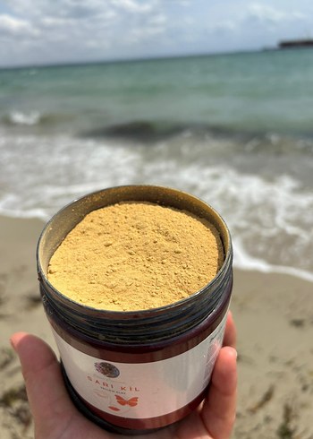 zerdeçallı sarı toz  kil maskesi - Görsel 5