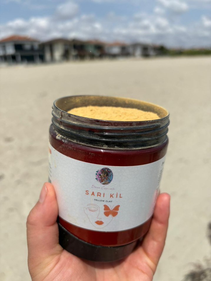 zerdeçallı sarı toz  kil maskesi - Görsel 4