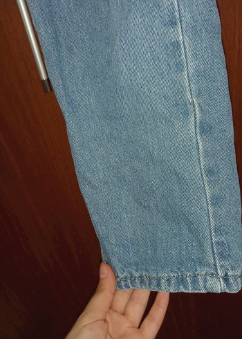 Mavi Jeans Düğmeli Bol Kesim Midi Kadın Kot Pantolon