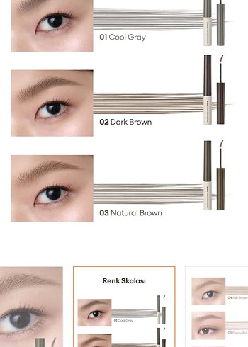 Peripera browcara 03 kaş maskarası - Görsel 3