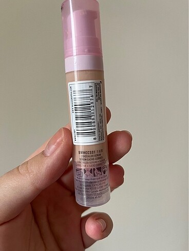 NYX NYX bare with me kapatıcı concealer fair