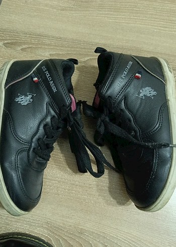 Kız Çocuk Siyah Spor Ayakkabı 30numara us polo assn - Görsel 15