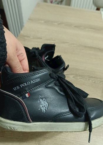 Kız Çocuk Siyah Spor Ayakkabı 30numara us polo assn - Görsel 8