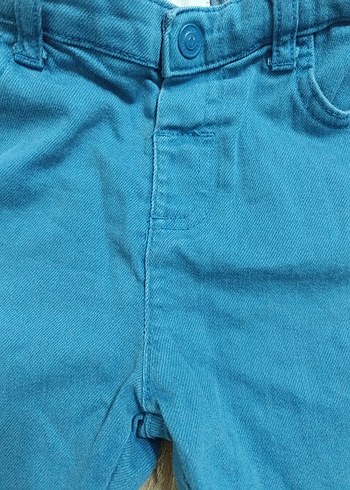 LC Waikiki Mavi Erkek Çocuk Bol Kesim Denim Şort
