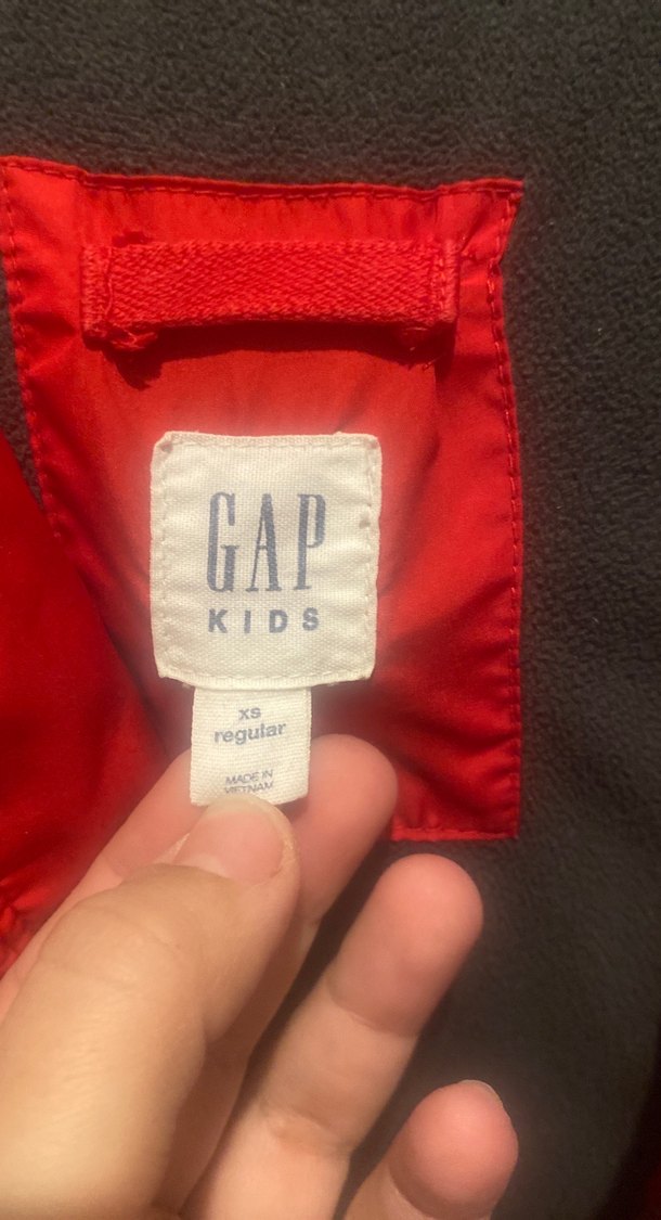 Koyu Kırmızı Erkek Çocuk  Mont - Görsel 2