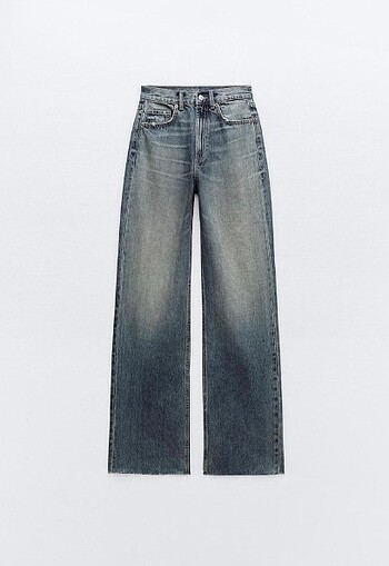 zara wide leg jean