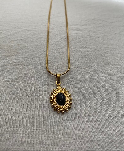 American Vintage çelik vintage kolye