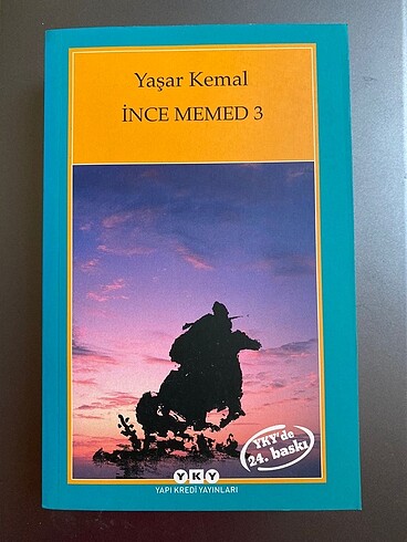 Yaşar kemal ince memed 3-4 roman kitap