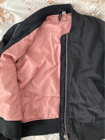 38 Beden siyah Renk H&M Bomber Ceket