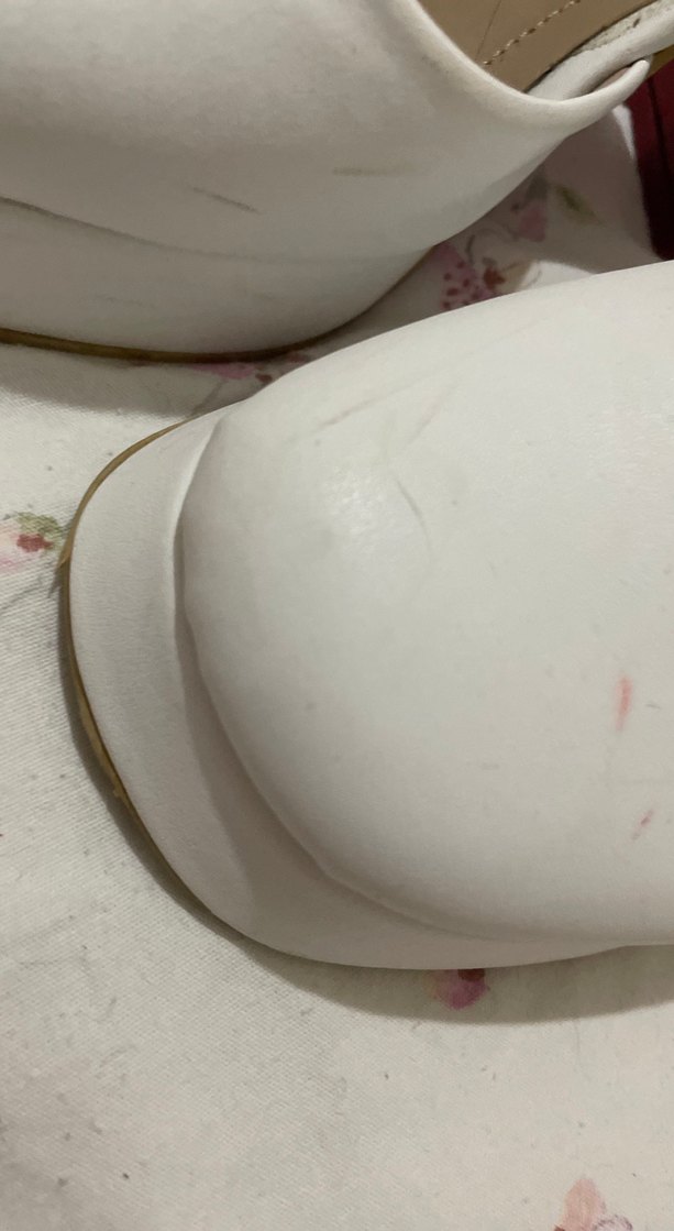 Diger Beyaz Platform Topuklu Kadın Ayakkabı - Görsel 4