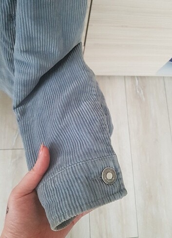 Bershka kadife fitilli ceket - Görsel 5