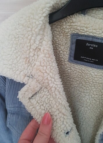 Bershka kadife fitilli ceket - Görsel 3