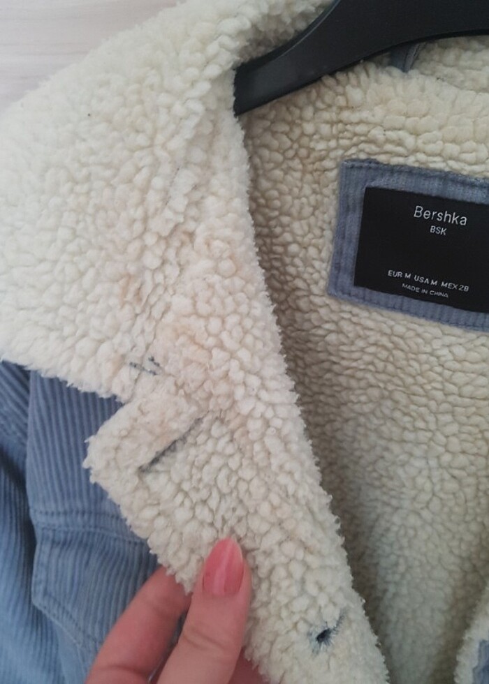 Bershka kadife fitilli ceket - Görsel 3