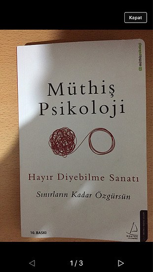 Hayır diyebilme sanatı- Müthiş Psikoloji