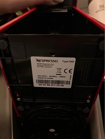 Beden Renk Nespresso Essenza Mini Kahve makinesi