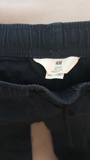 H&M Erkek çocuk kanvas lastikli pantalon
