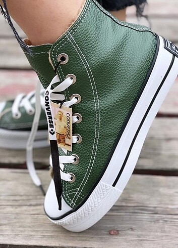 Converse deri ici kürklü 