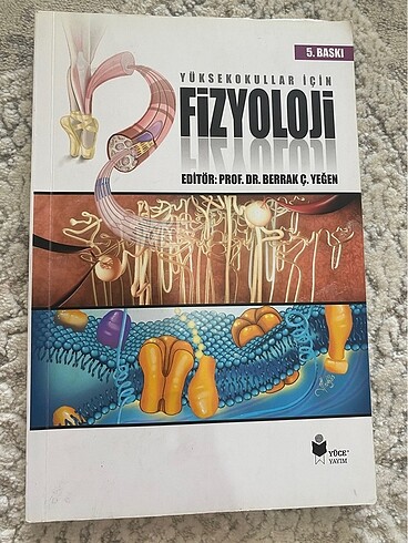 Yüksekokulları için fizyoloji kitabı yüce yayım