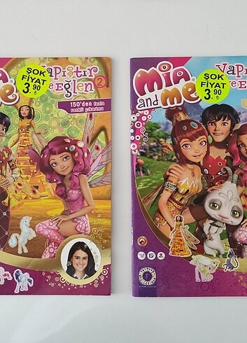 Mia and Me - Yapıştır ve Eğlen - Çıkartma Kitapları 