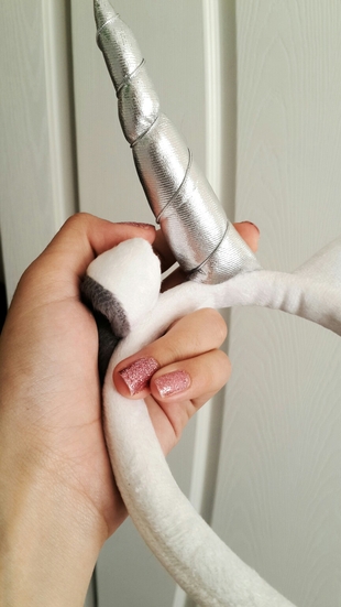 diğer Beden unicorn peluş saç bandı