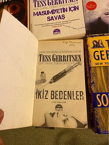  Tess gerritsen kitapları