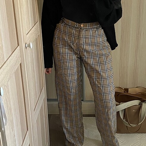 s Beden kahverengi Renk Burberry pantolon ve şapka