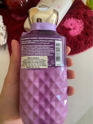  Beden Bath and body works vücut losyonu