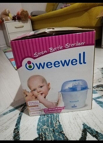 Weewell biberon sterilizasyon makinası 
