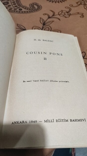 Cousin pons 2 Balzac  - Görsel 4