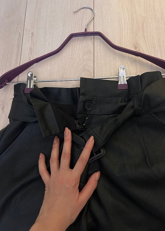 Deri şort - Görsel 3