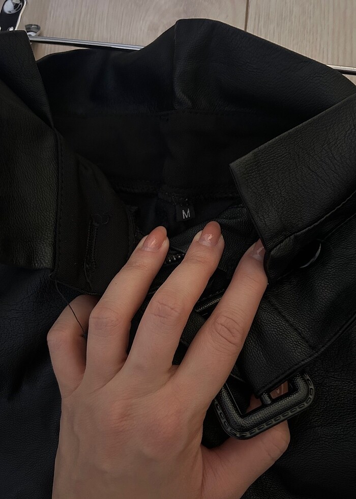 Deri şort - Görsel 4