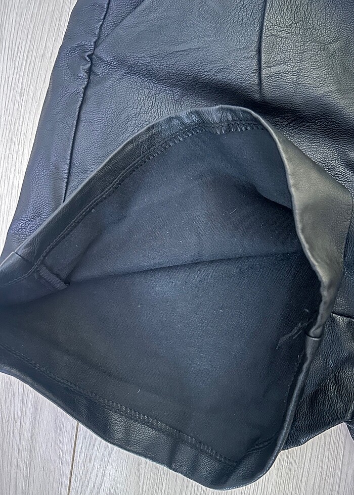 Deri şort - Görsel 5