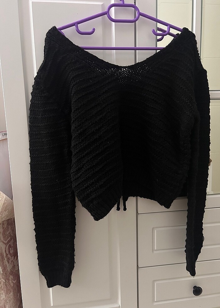 Crop kazak - Görsel 3