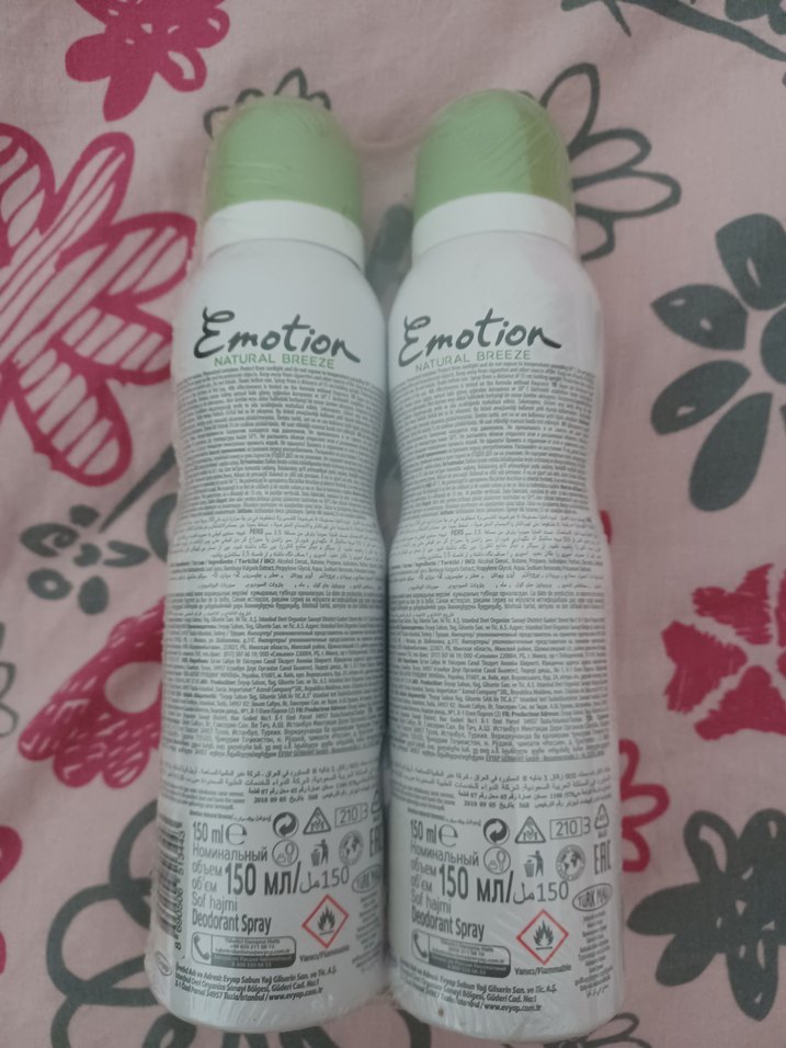 Emotion Natural Breeze Kadın Deodorant 2'li Paket - Görsel 2