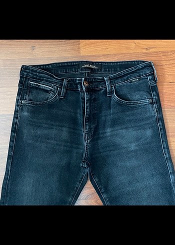 36 Beden gri Renk Mavi kot pantolon