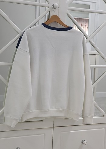 LC Waikiki Beyaz Los Angeles Baskılı Pamuklu Sweatshirt